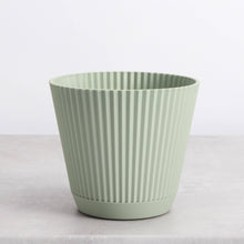 Load image into Gallery viewer, 4&quot; Decorative Ruffled Pot for Plants: Sage

